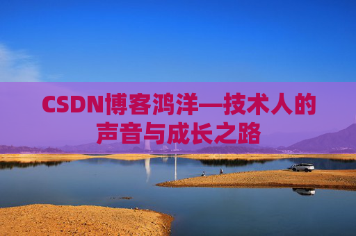 CSDN博客鸿洋—技术人的声音与成长之路